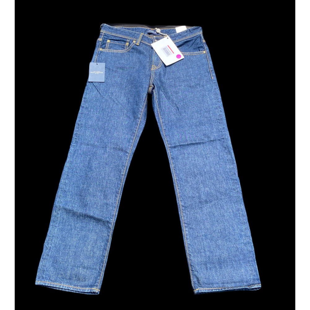 Ballantyne Straight Leg Dark Wash Women's Trousers 27 NWT‎